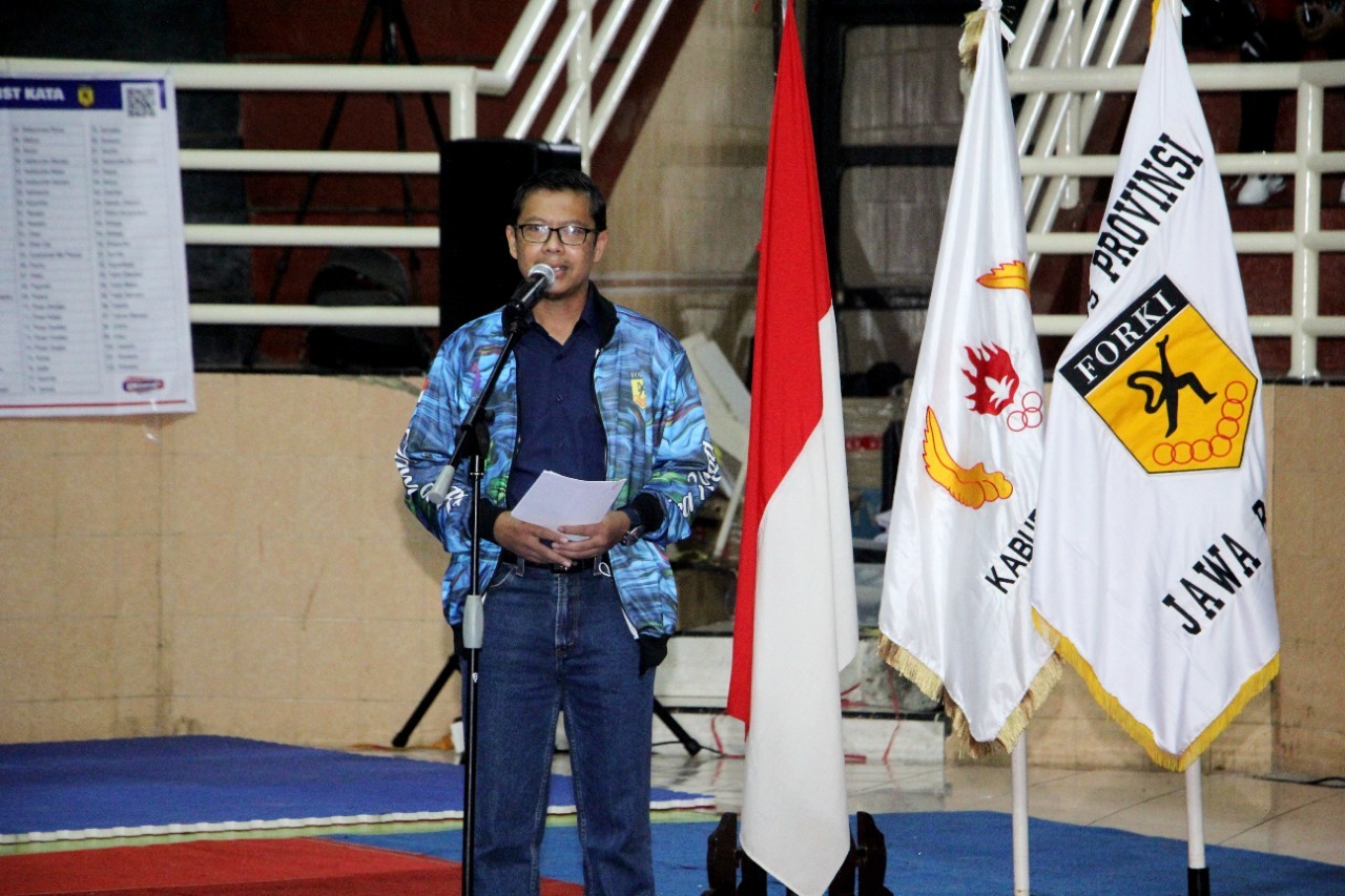 Wakil Bupati Subang Buka Kualifikasi Porprov Jabar Cabor Karate