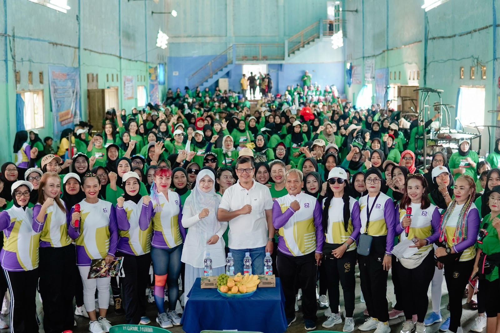WAKIL BUPATI SUBANG BUKA LOMBA SENAM AEROBIK CIPUDANTI MANAGEMENT, AJAK MASYARAKAT HIDUP SEHAT DAN CERIA