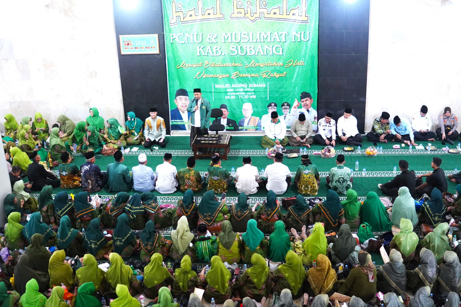 WAKIL BUPATI SUBANG HADIRI HALAL BIHALAL PCNU, AJAK JAGA UKHUWAH DAN SOLIDARITAS