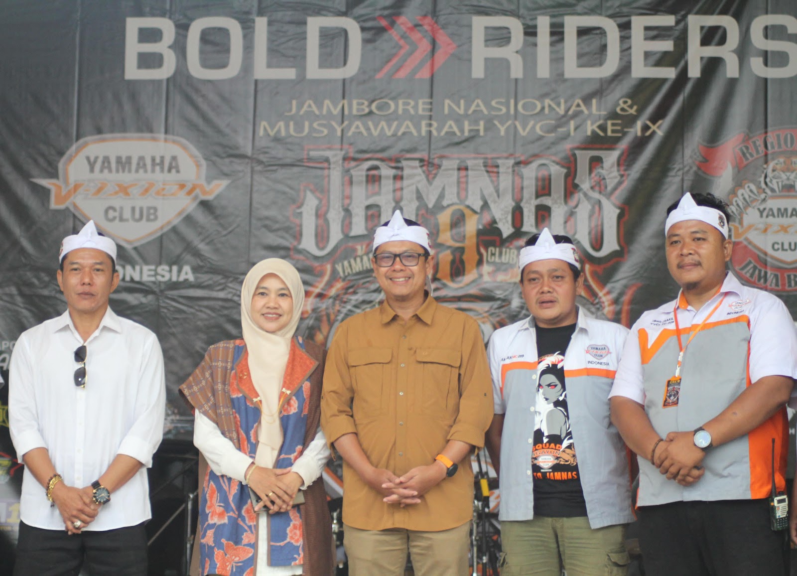 WAKIL BUPATI SUBANG HADIRI JAMBORE NASIONAL KE-9 YAMAHA VIXION CLUB INDONESIA, TEKANKAN SOLIDARITAS DAN KESELAMATAN BERKENDARA