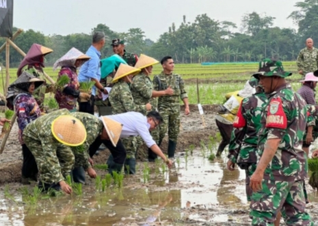 WAKIL BUPATI SUBANG HADIRI KEGIATAN KETAHANAN PANGAN DAN BAKTI SOSIAL BERSAMA PANGDAM III/SILIWANGI