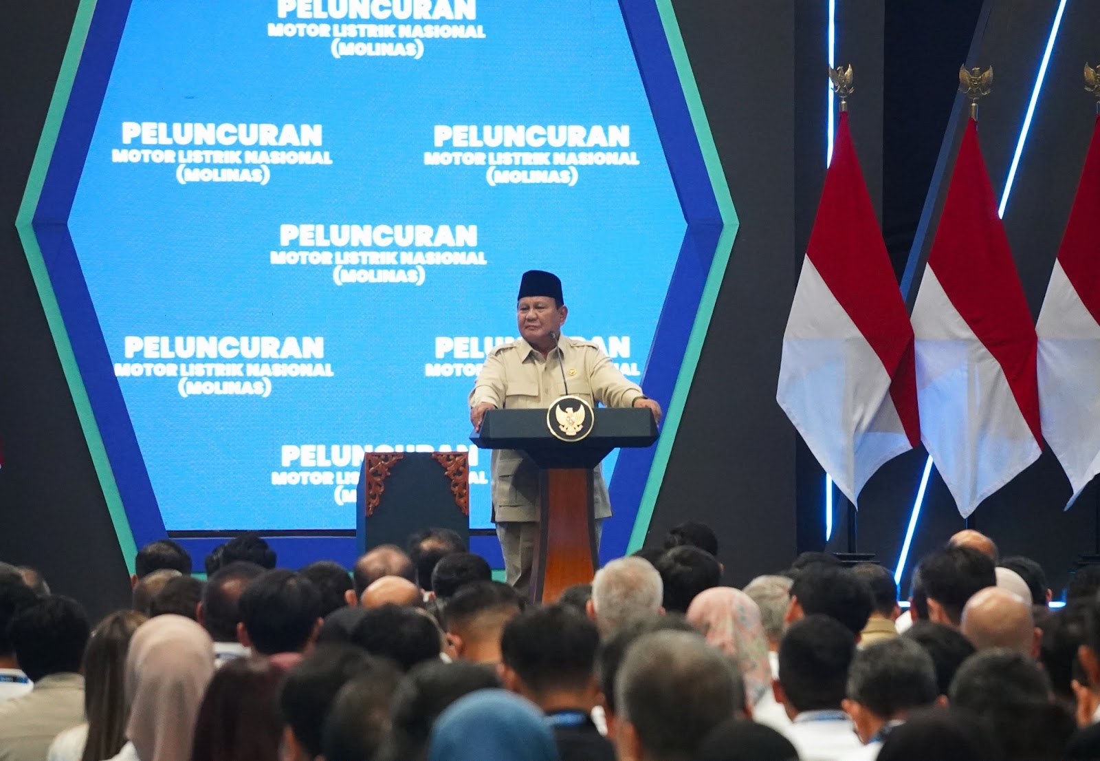 WAKIL BUPATI SUBANG HADIRI PELUNCURAN MOLINAS, TEGASKAN DUKUNGAN TERHADAP INDUSTRI KENDARAAN LISTRIK NASIONAL