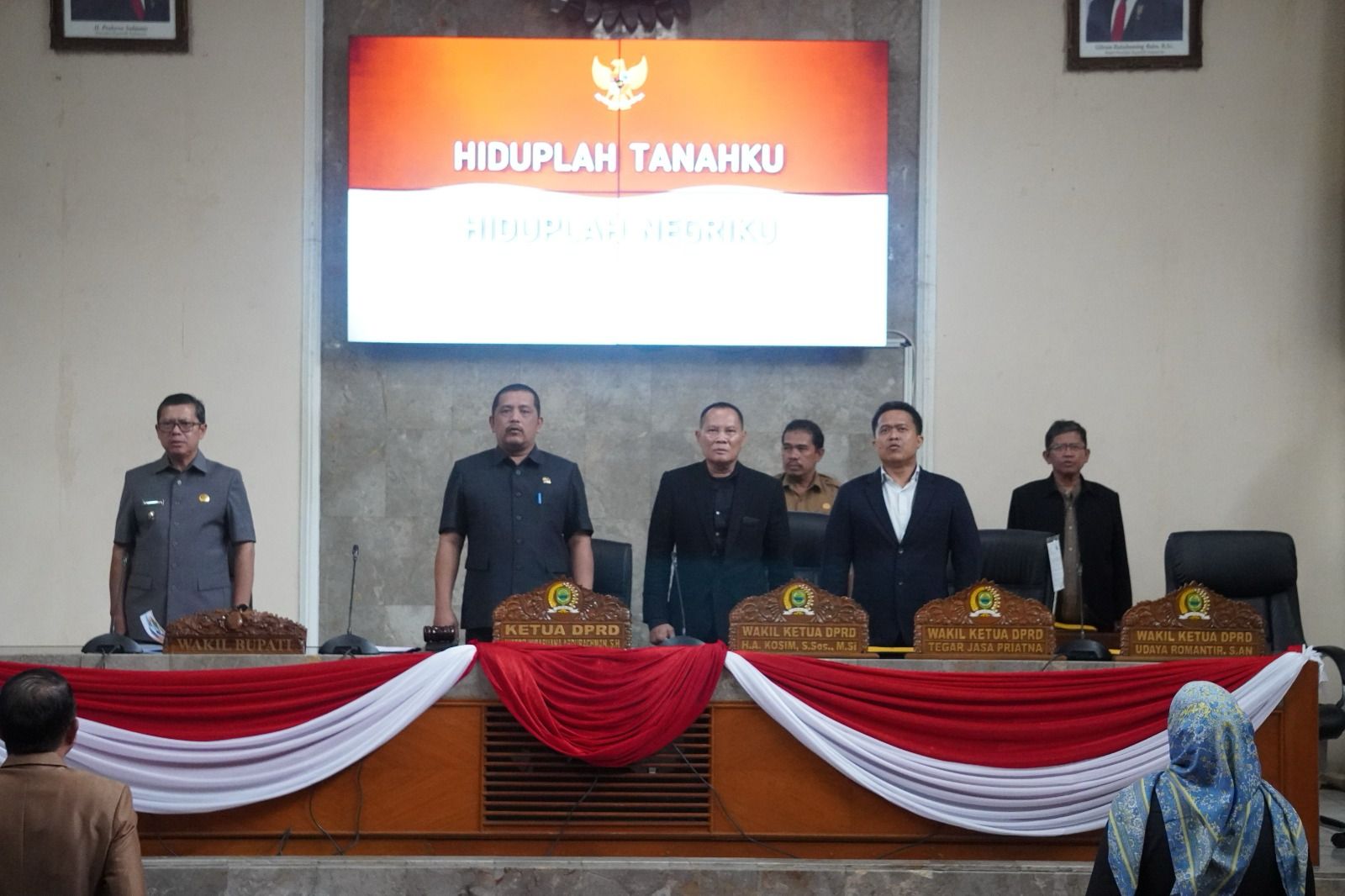WAKIL BUPATI SUBANG HADIRI RAPAT PARIPURNA DPRD SUBANG: PENYAMPAIAN JAWABAN BUPATI ATAS LKPJ 2024