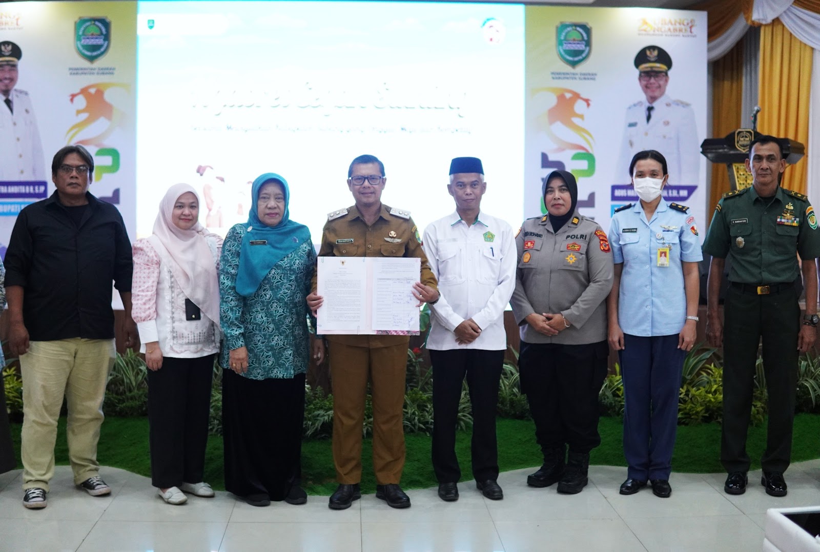 WAKIL BUPATI SUBANG HADIRI REMBUK STUNTING DAN APRESIASI PRESTASI PENCEGAHAN STUNTING TINGKAT JAWA BARAT