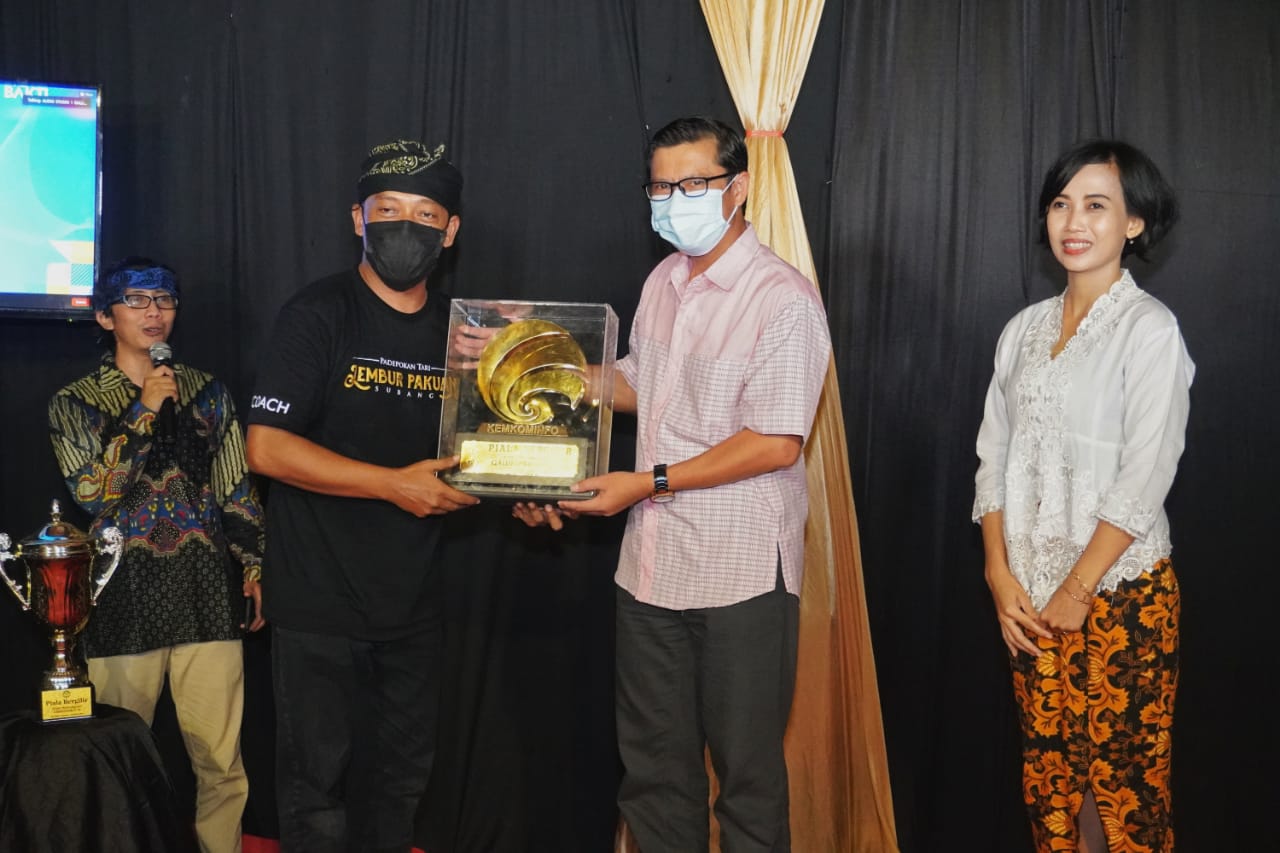 Wakil Bupati Subang Kunjungi Festival Tari Jaipong Kreasi Galuh Pakuan Cup Seri V Tingkat Nasional