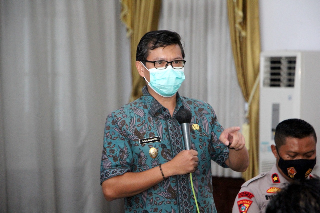 Wakil Bupati Subang Laksanakan Rapat Koordinasi dan Evaluasi Akselerasi Vaksinasi Covid-19 Menuju PPKM Level 2