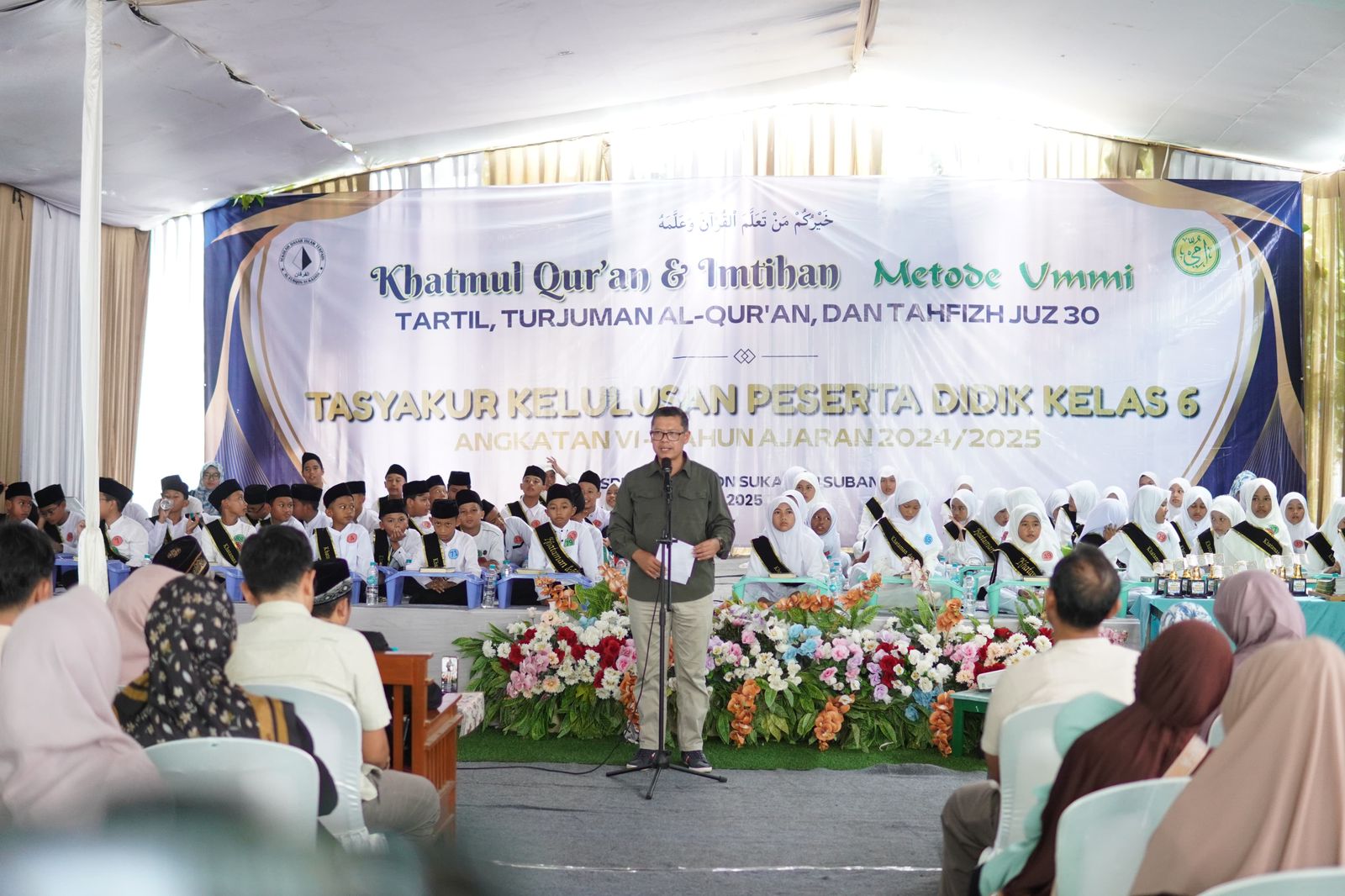 Wakil Bupati Subang Menghadiri Acara Khatmul Qur'an SDIT AL- FURQON
