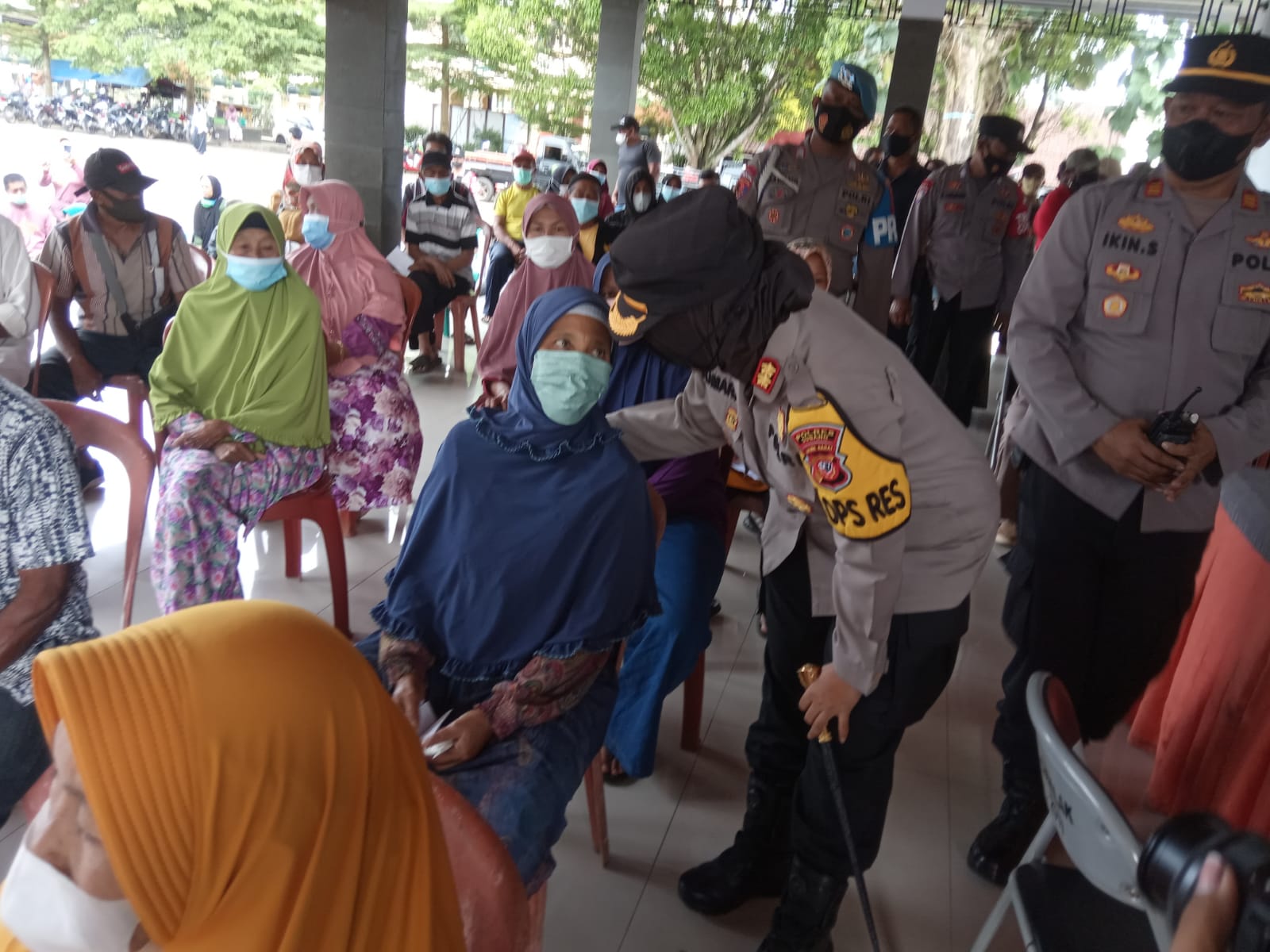 Walau Hari Libur Vaksinasi Tetap Berjalan