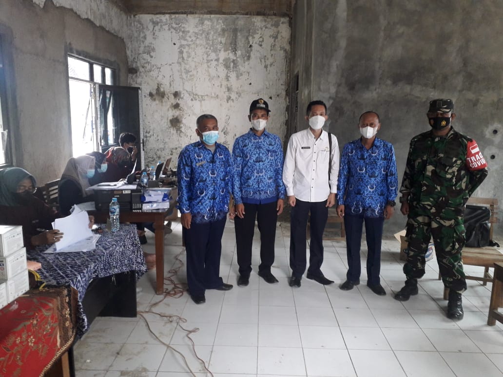 Warga Masyarakat Desa Margahayu Antusias Ikuti Vasksinasi Ke-1