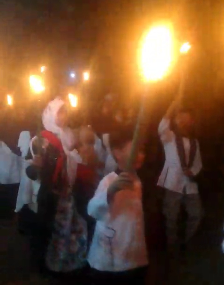 Warga RW 05 Kampung Cigore Peringati Bulan Muharam,Santriwan & Santriwati Gelar Pawai Obor Dan Tabligh Akbar