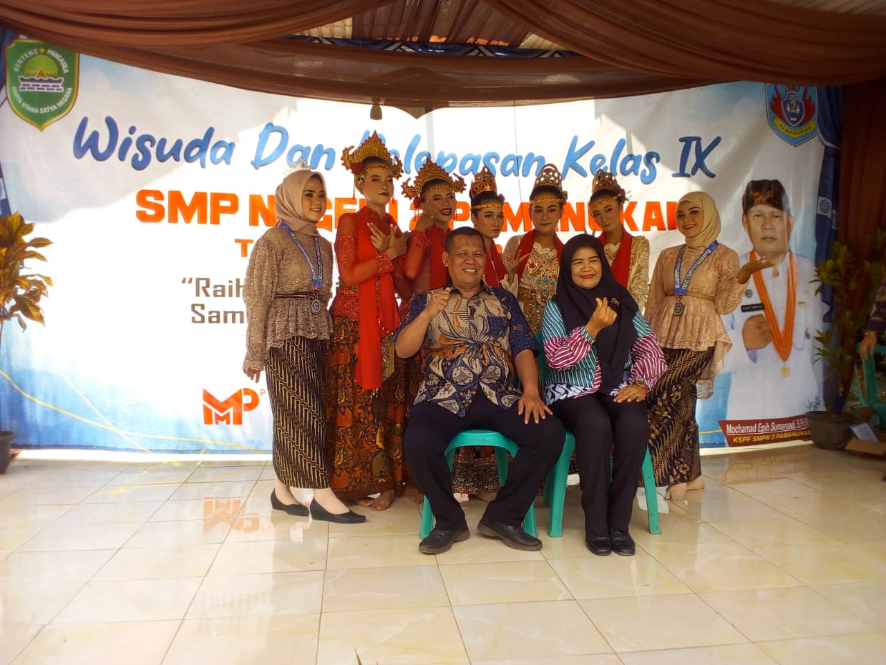 Wisuda dan Pelepasan kelas IX SMPN 2 Pamanukan Subang tahun ajaran 2022 - 2023